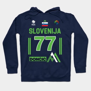 Luka Doncic Slovenija Fan Design Hoodie